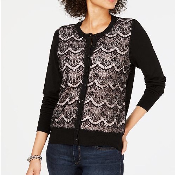 New Lace & sequin Cardigan, size Small - Picture 1 of 7